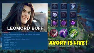 LEOMORD BUFF SOON?!?! 4 accounts in supreme!  - Chill Stream - Top Global Leomord - Avory | MLBB