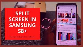 Split Screen feature | How to Use Split Screen Multi Window on Samsung Galaxy S8/S8+