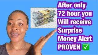 What I did to manifest $10,000 in just 3 Days | in 72 hours I got the Alert ‼️