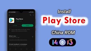 How to install Google Play Store In China ROM Any Xiaomi | Xiaomi HyperOS Update | Dot SM