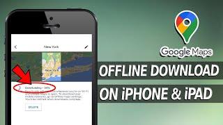 How to Download Offline Maps on Google Maps iPhone?