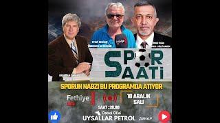 Erdoğan CANKUŞ İle Spor Saati: Yorumcular: Fevzi SEVİNÇ , Timur FİDAN (24.12.2024) #fethiyetv