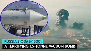 How Powerful is Russia's ODAB-1500 with 120 atm Pressure?