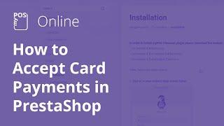 How to Accept Card Payments in PrestaShop