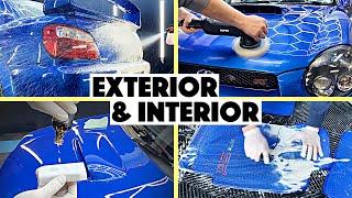 Modified SUBARU WRX STI: Car Detailing Step by Step.