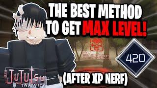 (UPDATED) BEST METHOD To Get MAX LEVEL In Jujutsu Infinite