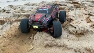 Off-road racing on remo hobby smax v2 rc 1/16.
