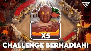 Challenge Berhadiah 5 Latar Arena Perang GRATIS!! | COC Indonesia