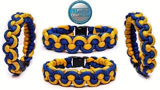 Elegant Paracord Bracelet Fast Simple Easy How to Make Half Hitch Knot Tutorial