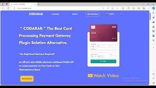 How to install and activate the Codarab Payment Solution card processing plugin for WooCommerce?