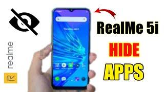 How to Hide Apps on RealMe 5i - Lock Apps on RealMe 5i