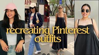 Recreating Pinterest Outfits | Pinterest Inspired Outfit Ideas