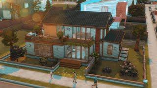 Wooden Big Family Home | Sims 4 Speed build | No cc / #sims4 #thesims4