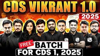 CDS Vikrant 1.0, 2025 - The Most Awaited Launch for CDS Aspirants is Finally Here! 