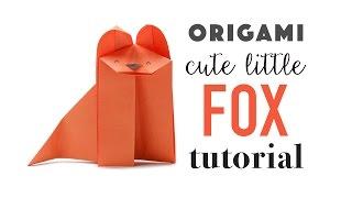 Easy Origami Fox Tutorial - DIY - Paper Kawaii