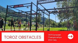 OCR European Championships Italy - TOROZ obstacles