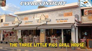 The Three Little Pigs Grill House, Paphos Cyprus - DE-LISH Food.