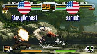 FT5 @svcsplus: Chuvylicious1 (US) vs ssdusb (US) [SNK vs Capcom svc Fightcade] Nov 14