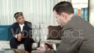 1967 Messenger Elijah Muhammad TV Interview (color)