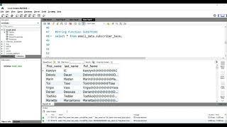 SQL String Function SUBSTRING | How to extract a substring from a string in SQL | #SUBSTRING()