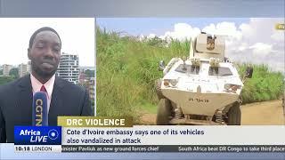 DRC violence: MONUSCO staff, vehicles attacked in Kinshasa