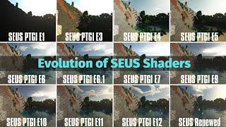 SEUS Ray-Tracing Shaders Comparison - SEUS PTGI Evolution [1.16.1]