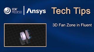 3D Fan Zone in Fluent