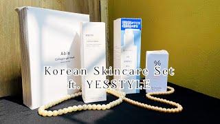 Affordable but Exclusive Korean Skincare Set ft. @yesstyle