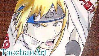 波風ミナト描いてみた【NARUTO】螺旋丸を繋げろ①