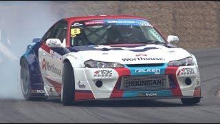 Piotr Wiecek 2JZ Nissan Silvia S15 | Drifting at Goodwood FOS 2019!