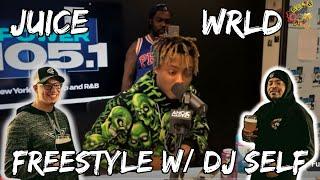 NOTHING COULD STOP A JUICE FREESTYLE!! | Juice WRLD Freestyle with DJ Self Reaction