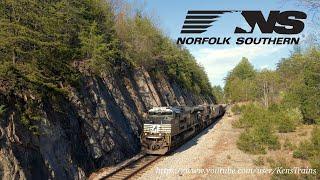 Norfolk Southern Train 13Z at Carters Cut, near Vesuvius, VA