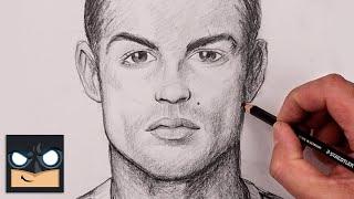 How To Draw Cristiano Ronaldo | Sketch Tutorial