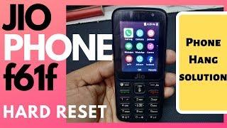 Jio Phone F61f Hard Reset and Phone Hang On Logo Solution 100% Done