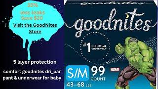 Goodnites Underwear: Diaper Solutions For Bedwetting Kids