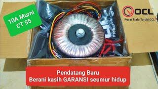 Unboxing Trafo Donat Toroid 10A CT 55 OCL by Wong Deso