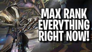 A NEW WAY TO MAX RANK EVERYTHING (except necramech) IN WARFRAME'S NEW JADE SHADOWS UPDATE