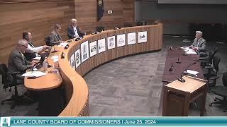 Board of Commissioners Morning Meeting: June 25, 2024