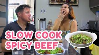 SUPER LAMBOT NA SLOW COOK BEEF! | PokLee Cooking