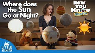 ️Where does the Sun Go at Night? | Now You Know | Science for Kids 