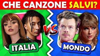 Salva una Canzone, Scarta l’Altra | ITALIA vs MONDO | Quiz Infinity