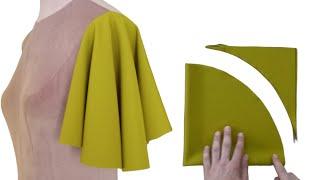 The best way to cut and sew beautiful sleeves.  Learn to sew (professional)