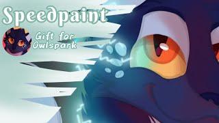 Gift for Owlspark || Speedpaint