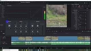 Wind Noise reduction (Davinci Resolve, Vocal channel, High pass)