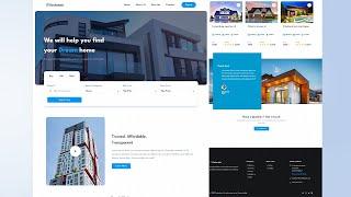 Build A Responsive Real Estate Website  Using HTML CSS & JavaScript