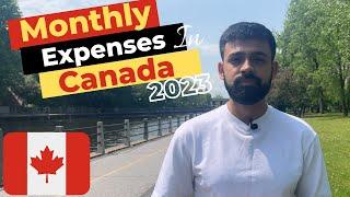 LIVING EXPENSES IN CANADA | MONTHLY EXPENSES OF A STUDENT | 2023