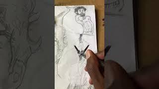 African women drawing #shorts