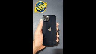 iPhone 13 Midnight bought in Flipkart Big Billion Days Sale 2022 #bigbilliondays #iphone13