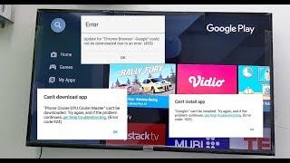 How to Fix All Google Play Store Errors in Smart TV (Android TV)