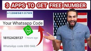 How to get free USA number for Whatsapp verification 2024/free USA number app/ free USA number